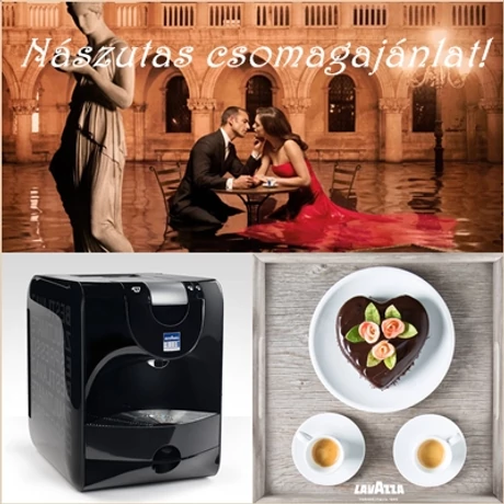  Lavazza Blue LB 951 kávéautomata nászajándék csomag 