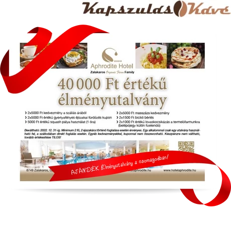 AJÁNDÉK Élményutalvány